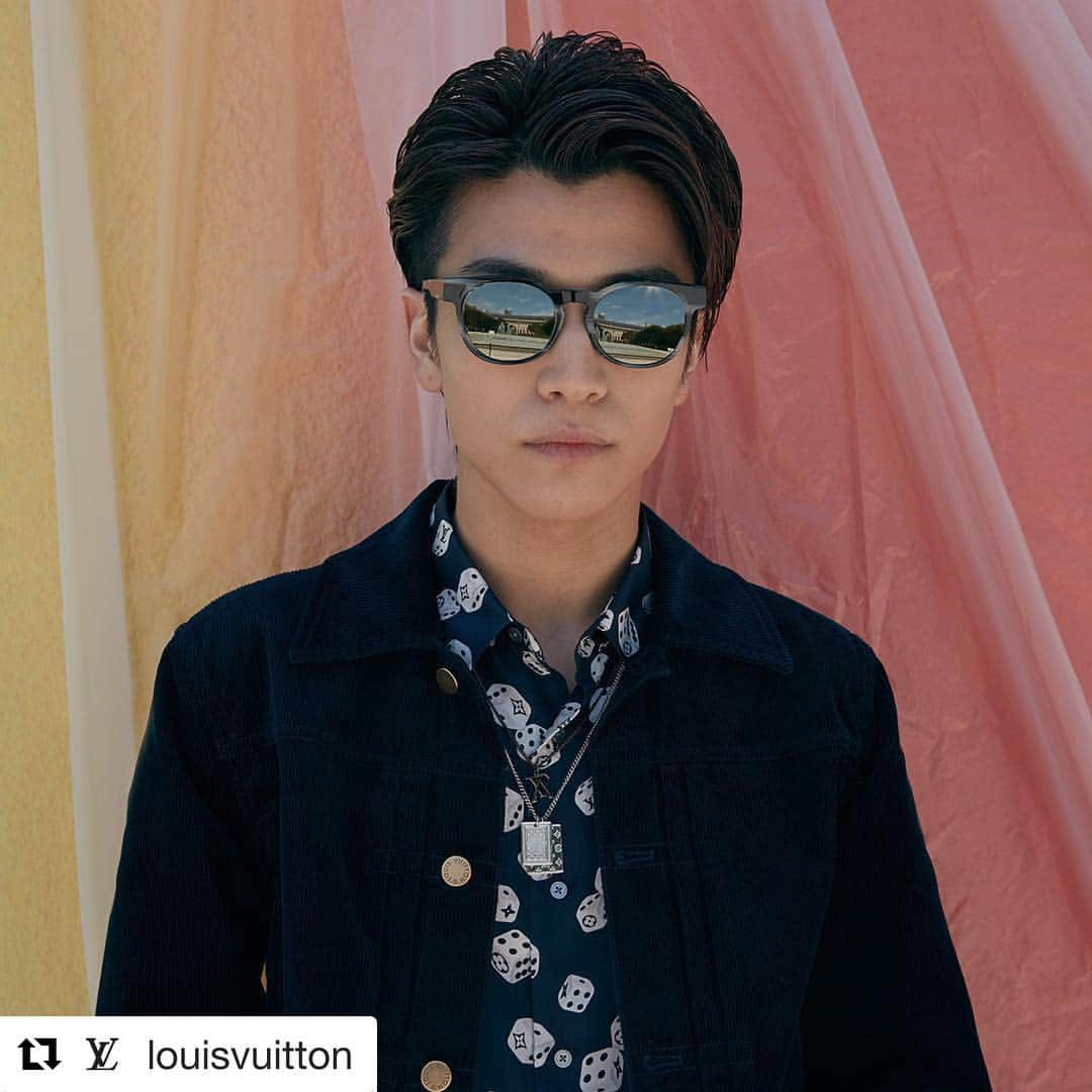 岩田剛典さんのインスタグラム写真 - (岩田剛典Instagram)「#Repost @louisvuitton with @get_repost ・・・ @takanori_iwata_official at the @LouisVuitton #LVMenSS19 Show by @VirgilAbloh. Watch the Spring-Summer 2019 Men’s Show replay now at louisvuitton.com. Photo by @jackie_nickerson」6月24日 20時58分 - takanori_iwata_official