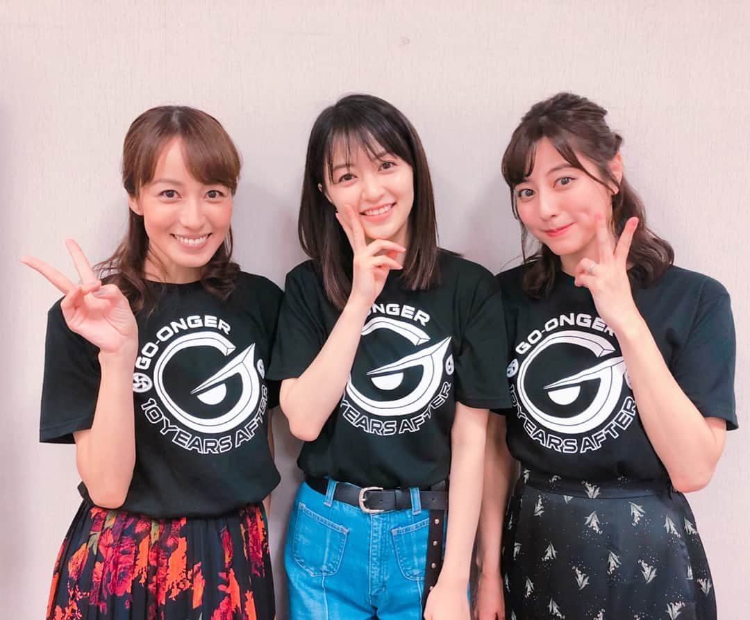 及川奈央さんのインスタグラム写真 - (及川奈央Instagram)「登壇後の #G3プリンセス ♡ りなちゃん&有美ちゃんは 当時も今もずっとずっと可愛いです。 わらわは幸せものじゃ。 #love #ゴーオンジャー #ゴーオン10 #ゴー10 #逢沢りな #杉本有美 #及川奈央 #ゴーオンイエロー #ゴーオンシルバー #ケガレシア」6月26日 0時26分 - naooikawa