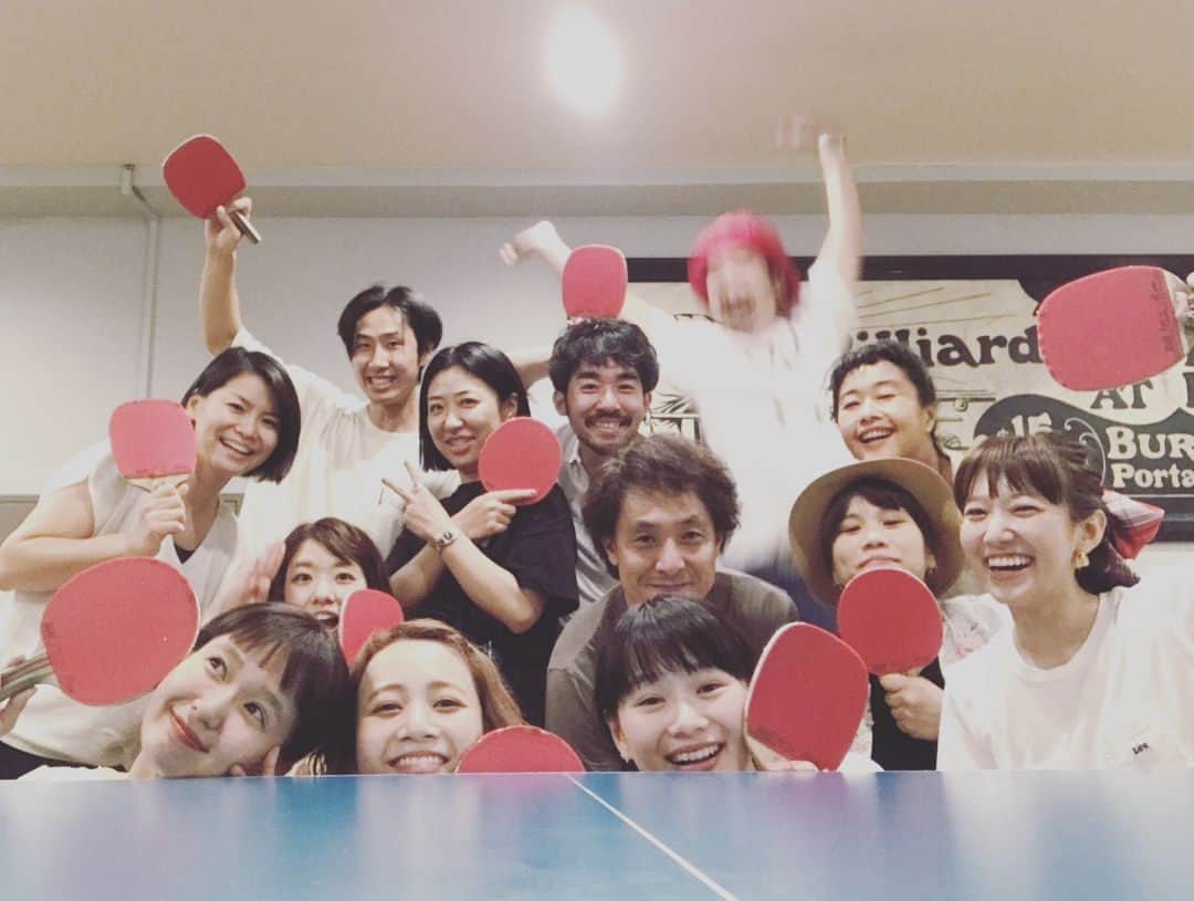 柴田紗希さんのインスタグラム写真 - (柴田紗希Instagram)「昨日の夜のこと🏓 たのしすぎおすぎ だいすきおすぎ ありがとおすぎ だいさくおすぎ ♡ そして、おはようさん☀︎ #卓球部  #辻部長ありがとう #今日から夏休みを頂きます」6月26日 6時59分 - shibasaaki