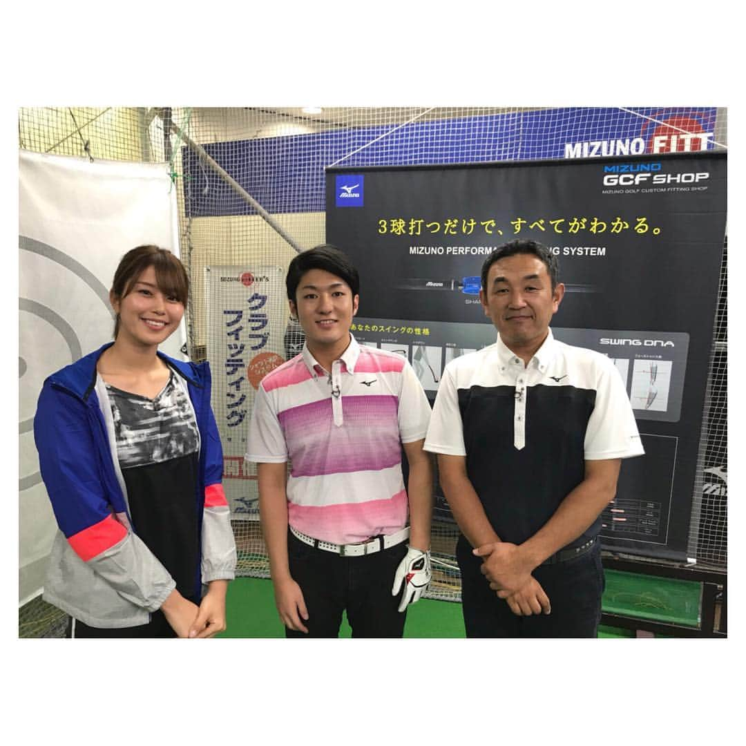 稲村亜美さんのインスタグラム写真 - (稲村亜美Instagram)「神田でゴルフスイッチの収録でした⛳️ ゲストは歌舞伎の中村橋之助さん🌻 同じ22才とは思えない落ち着き、素敵な方でした！スイングもとっても綺麗😆 私もフィッティングしたので出来上がりが楽しみです✨ #ゴルフスイッチ #教えてミズノスイングDNA #mizuno #mizunogolf #gx #フィッティング」6月26日 17時59分 - inamura_ami