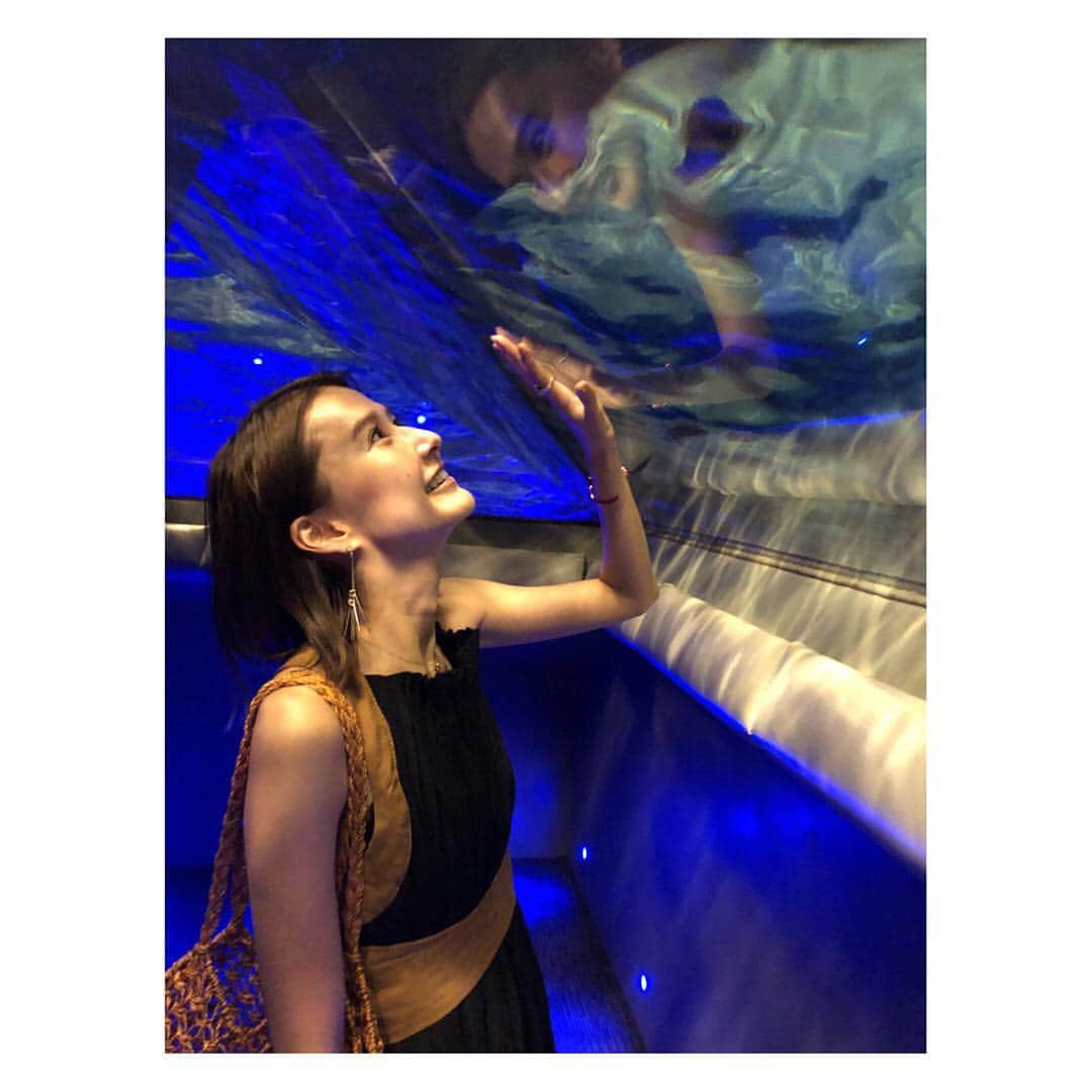 美優さんのインスタグラム写真 - (美優Instagram)「久しぶりにすみだ水族館へ…！ このガラスの上をオットセイが通るんだけど… シャッターのタイミングがなかなか合わず…🙄😅」6月26日 20時47分 - miyu11_20