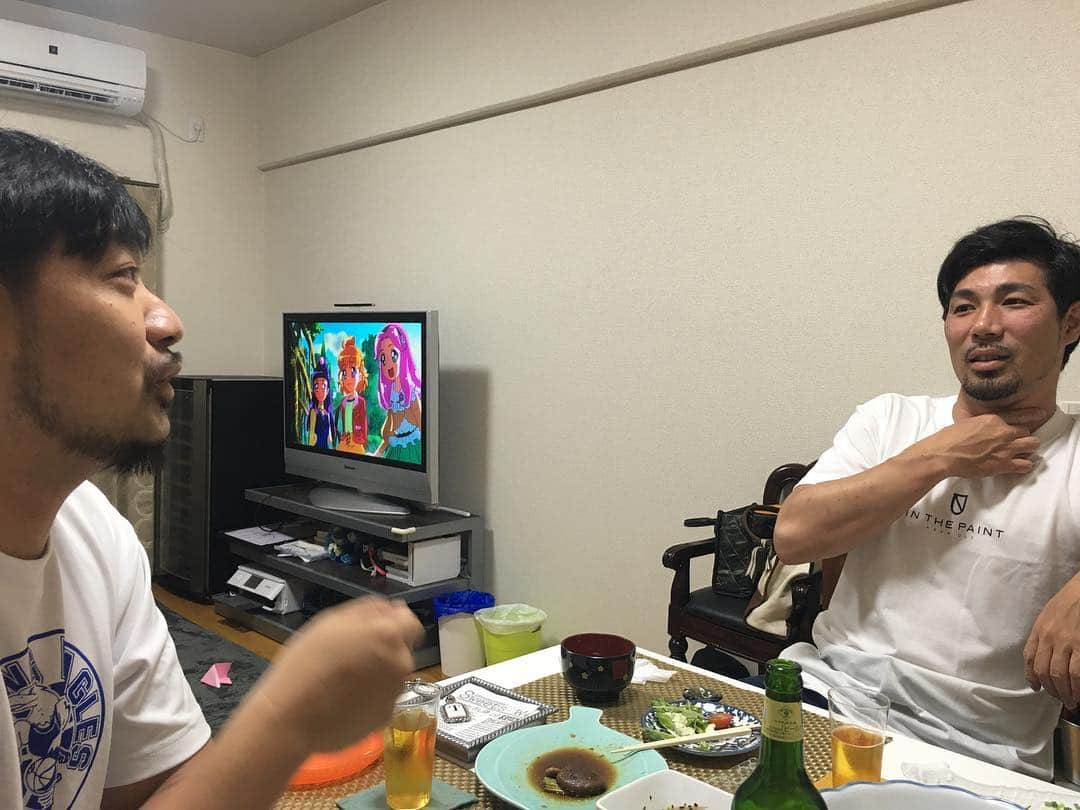 川辺泰三さんのインスタグラム写真 - (川辺泰三Instagram)「尊敬する偉大なパイセンとうちご飯&飲み♪今日も有難うございました！！ #三菱ダイヤモンドドルフィンズ  #FE名古屋」6月27日 0時20分 - taizokawabe