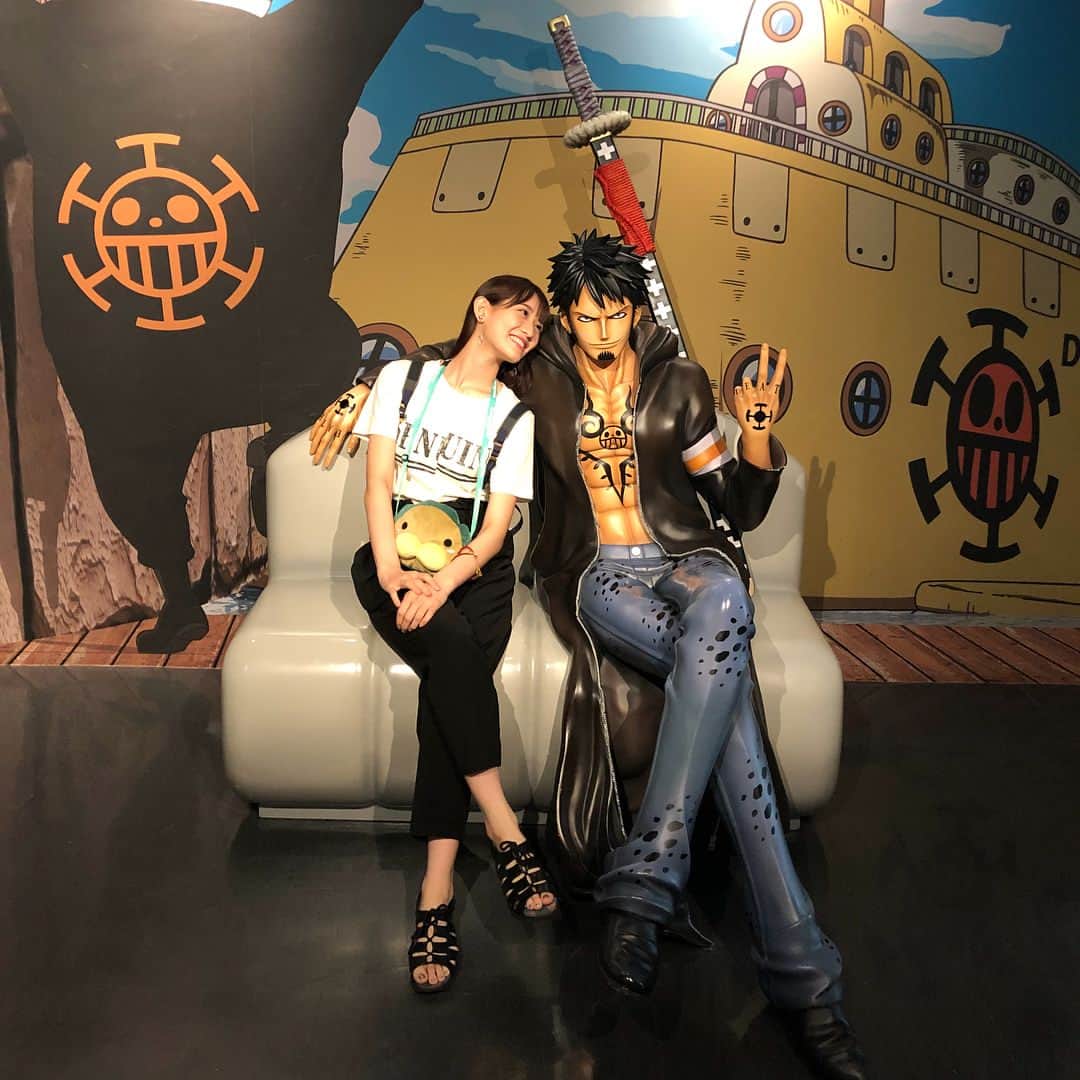 秋本帆華さんのインスタグラム写真 秋本帆華instagram １年ぶりに行ってきたっ Onepiece ワンピースタワー 東京タワー サンジのおれ様レストラン サンジとディナーわず サンジとローとコーラわず 正しいアクキーの使い方 どちらかを選ぶなんて出来