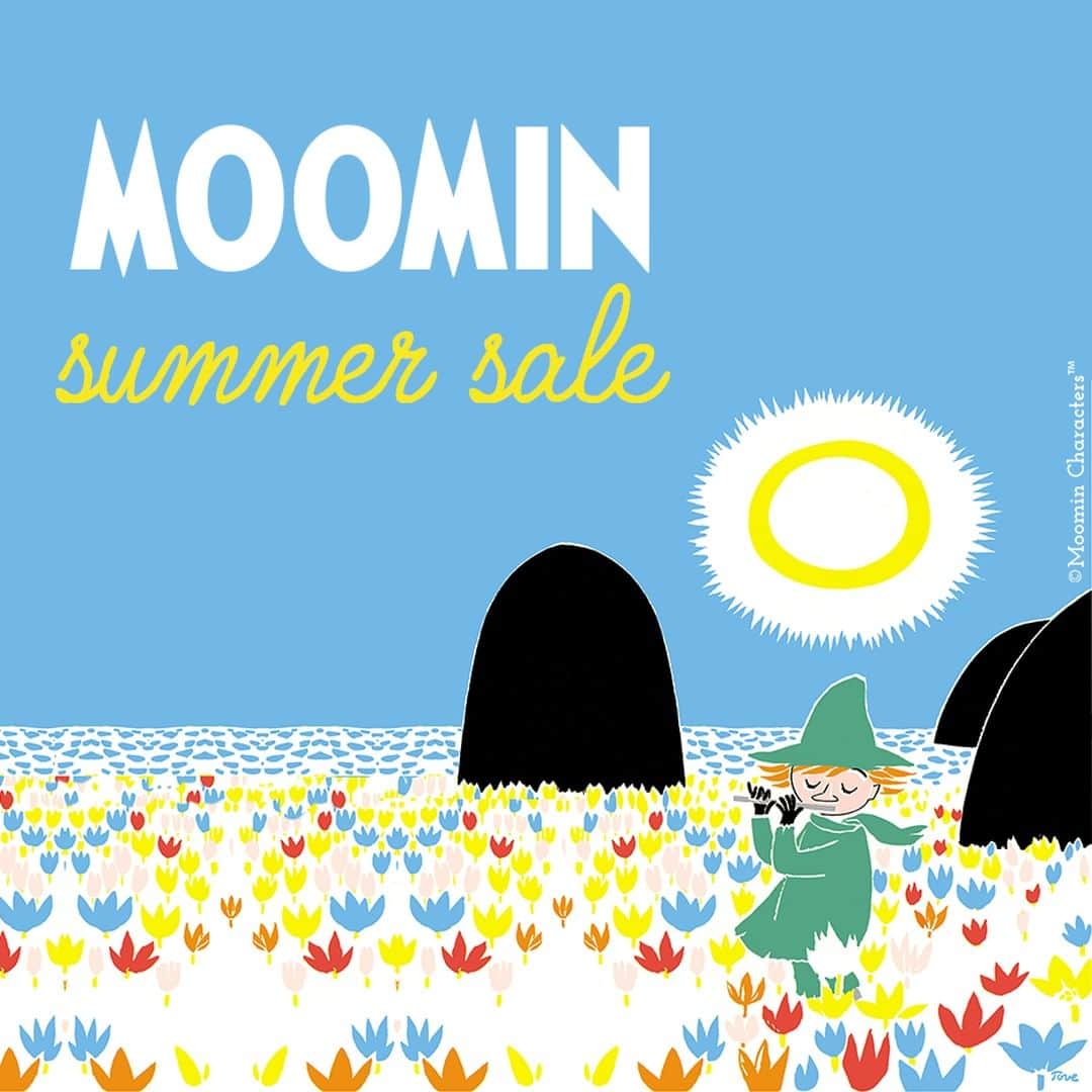 ムーミンさんのインスタグラム写真 - (ムーミンInstagram)「The #Moominsummer SALE is here!😍 15% discount on ALL items on Moomin.com with the code 👉moominsummer18👈 Discount valid until July 8th.」6月28日 12時58分 - moominofficial