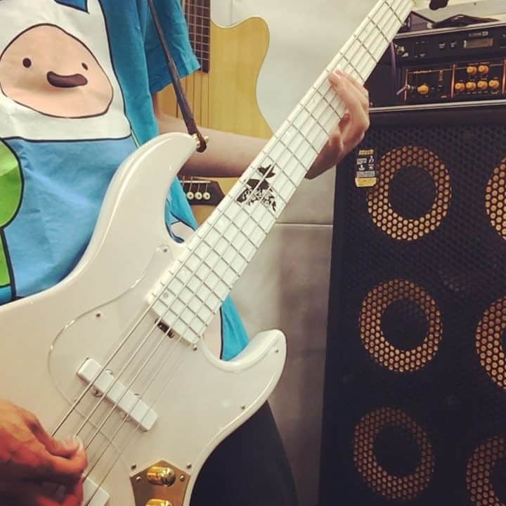 ハク のインスタグラム：「てすと #ハロミュジック #リハ」