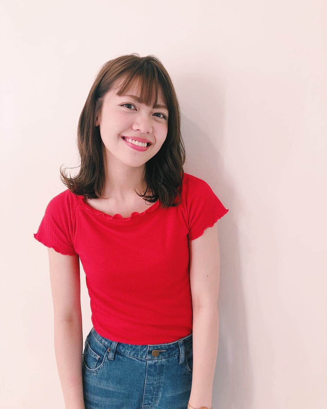 のインスタグラム：「・ ・ 😆 ・ 💇‍♀️💇‍♀️💇‍♀️ ・ ・ #thankyou#friend#hair#color#change」