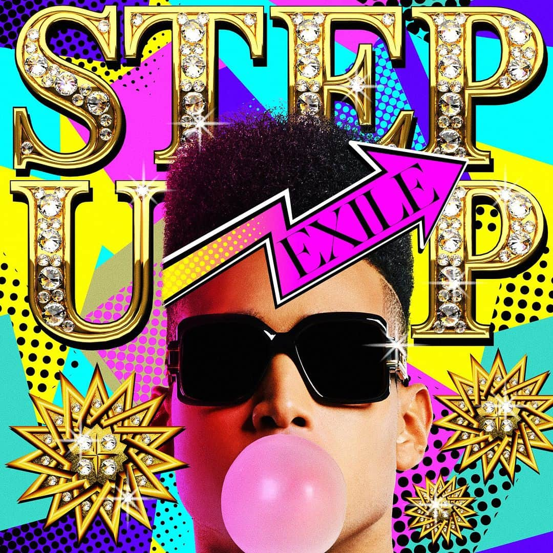 ATSUSHIさんのインスタグラム写真 - (ATSUSHIInstagram)「#atsushizm﻿ 来ました‼️EXILE FRIDAY 最後の1曲 “STEP UP”‼️ジャンルで言うと、HIROさん、まっちゃん、マキさん、うっさんや、アキラ、ケンチ、ケイジ、テツヤなどの踊りのルーツでもあるニュージャックスウィング‼️ブルーノがFINESSEを歌い、また一気に世界中で、90'sフレイバーが戻ってきたような、そんな感覚‼️﻿ 90年代といえば、HIP HOP文化が一気に花咲いた時代でもある。ダンスにラップにグラフティー。そしてファッションや髪型も特徴的。そこで今回はメンディーのボックスヘアーをジャケットに採用させていただきました‼️（笑）﻿ みんなで踊りまくろぉ〜‼️‼️‼️﻿ ﻿ 作詞は”MAKE A MIRACLE” 、”UPSIDE DOWN”などを書いてくれたSAKURAさん‼️﻿ 作曲はブルーノのFINESSEを作ったステレオタイプスと、トップライナーはマイカ、そしてショウキチ、JAY'ED‼️とにかく豪華です‼️﻿ Check this out!!﻿ ﻿ Here it is! EXILE FRIDAY! “STEP UP” ﻿ This is the final song!﻿ If I were to say what genre it is, I’d say “New Jack Swing”. It’s also the dance roots of Hirosan, Macchan, Makisan, Ussan, Akira, Kenchi, Keiji and Tetsuya! ﻿ Bruno’s FINESSE, brought back the 90's flavor and that is the style of this song too. ﻿ ﻿ Speaking of the 1990s, it is also the era when HIP HOP culture blossomed. Graffiti, rap and dance. The fashion and hairstyles were also very characteristic. So we used Mandy’s box hair cut for the CD cover! ️﻿ Let’s all dance together!﻿ ﻿ SAKURA is the lyricist - who also wrote ﻿ “MAKE A MIRACLE” “UPSIDE DOWN” and so on! ﻿ ﻿ Composition is by the Stereotypes who wrote Bruno’s FINESSE. The top liner is by Micah, Shokichi, and JAY'ED! ﻿ What an amazing lineup! ﻿ Check it out !!」6月29日 20時13分 - exile_atsushi_official