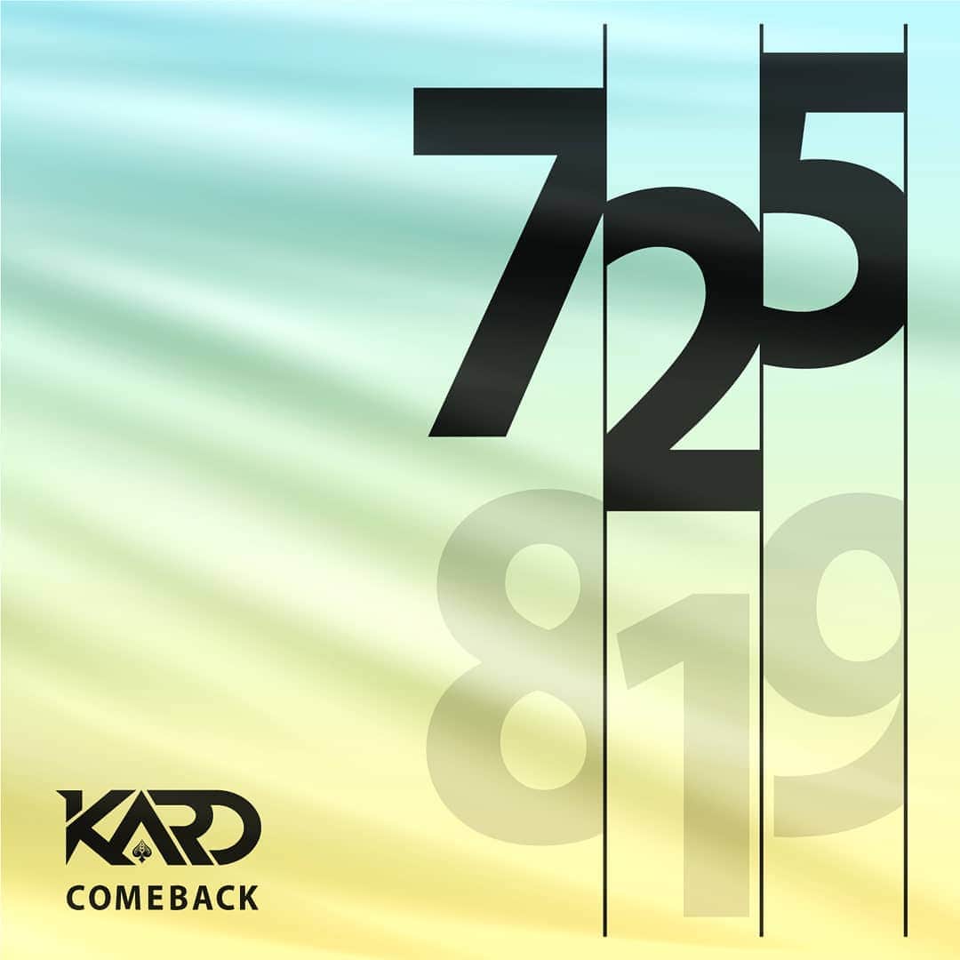 K.A.R.Dさんのインスタグラム写真 - (K.A.R.DInstagram)「0725 KARD Comeback What is next? #KARD #comeback #minialbum #0725 #BM #JSEPH #SOMIN #JIWOO」6月30日 0時00分 - official_kard