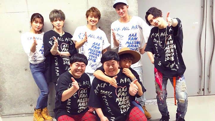 AAAさんのインスタグラム写真 - (AAAInstagram)「「AAA FAN MEETING ARENA TOUR 2018〜FAN FUN FAN〜」宮城2公演ありがとうございました！ #AAA #FFF #AAADOMETOUR2018決定 #COLORALIFE」6月30日 12時55分 - aaa_official_jp