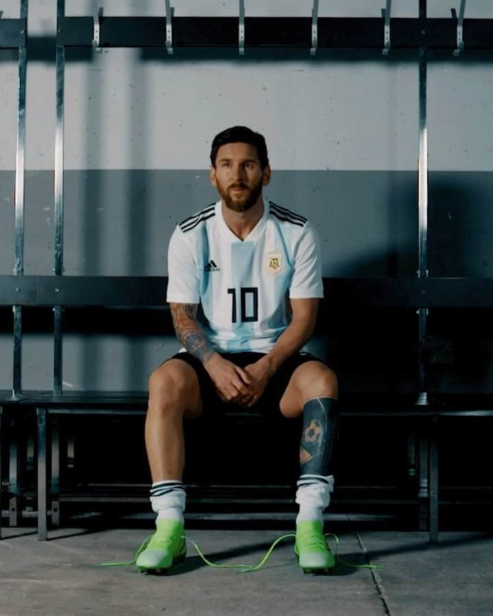 Team Messiのインスタグラム：「His nation is calling. 🇦🇷 @leomessi is #HereToCreate — @afaseleccion #WorldCup #Messi #Argentina」