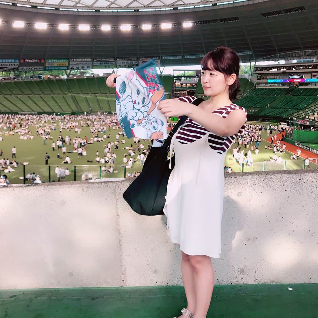 柳瀬早紀さんのインスタグラム写真 - (柳瀬早紀Instagram)「八福☆みずほ姉やんと野球観戦してきたよ^_^ 西武ライオンズ負けてしまったけど、たくさん笑って楽しい1日だった😊🌟」7月1日 7時46分 - saki_yanase