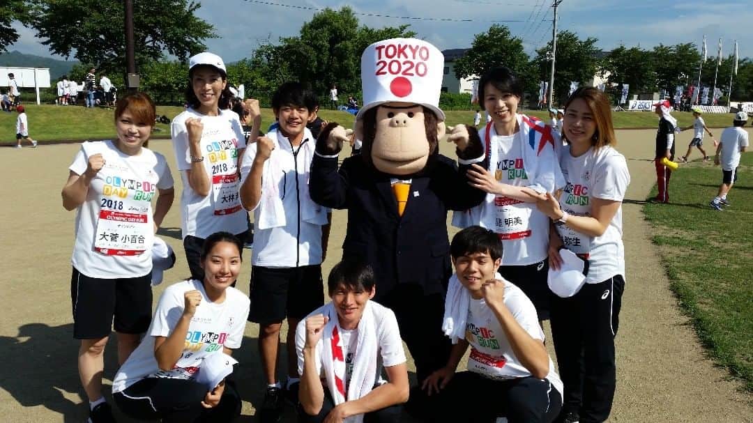 日本オリンピック委員会さんのインスタグラム写真 - (日本オリンピック委員会Instagram)「#オリンピックデーラン　喜多方大会、エネゴリくんも参加しています！」7月1日 8時25分 - teamjapanjoc