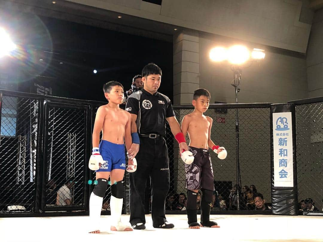 佐藤ルミナさんのインスタグラム写真 - (佐藤ルミナInstagram)「オープニングはキッズ修斗😊👍 #山口 #kidsmma #amateurshooto #amateurmma #mma #shooto #修斗 #修斗伝承」7月1日 12時41分 - ruminasato