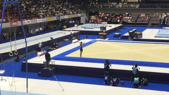 五島誉博のインスタグラム：「. . . 全日本種目別決勝お疲れ様でした！ まだまだ練習のツメが甘かった試合でした。まさかシンピでやらかすとは。わら 課題も見つかったので修正していきたいと思います！ 応援ありがとうございました！ 次に向けて頑張ります💪🏻 . . #全日本種目別選手権  #決勝 #5位 #シンピでガクガクなる #ジュニアみたいなミスした笑 #シンピ練習頑張ります。わら」