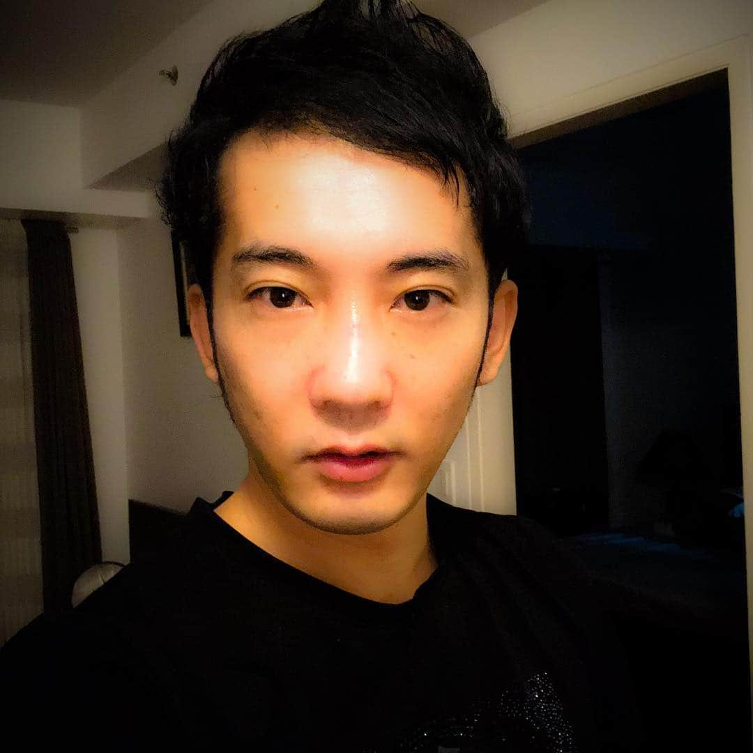 Fku朗のインスタグラム：「look healthy after gym #producer #dj」