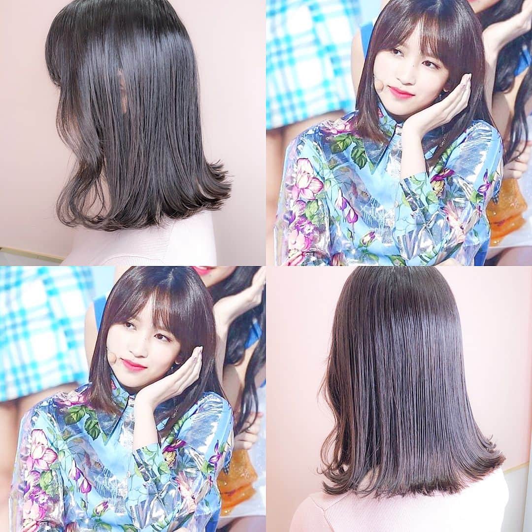 原涼香のインスタグラム：「ㅤㅤㅤㅤㅤㅤㅤㅤㅤㅤㅤㅤㅤ #TWICE ミナカット💇🏻‍♀️💓 ちょっとしたイメチェンにぴったり🍊 スワイプ☝🏻して動くミナも見てね💛ㅋㅋㅋ ㅤㅤㅤㅤㅤㅤㅤㅤㅤㅤㅤㅤㅤ 🤭10月の #트와이스 イルコン参戦決定です💓💓 ㅤㅤㅤㅤㅤㅤㅤㅤㅤㅤㅤㅤㅤ #SHIMA #shima_six_ginza  #韓国スタイル #オルチャンヘア #twice  #트와이스」