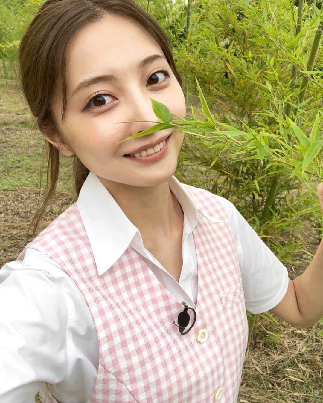 大石絵理のインスタグラム：「ヒルナンデス！で行った栃木のバスツアー🌿🍓☀️ 栃木がこんなにステキなところだってしらなかったよ😍 @hirunandesu_ntv_official」