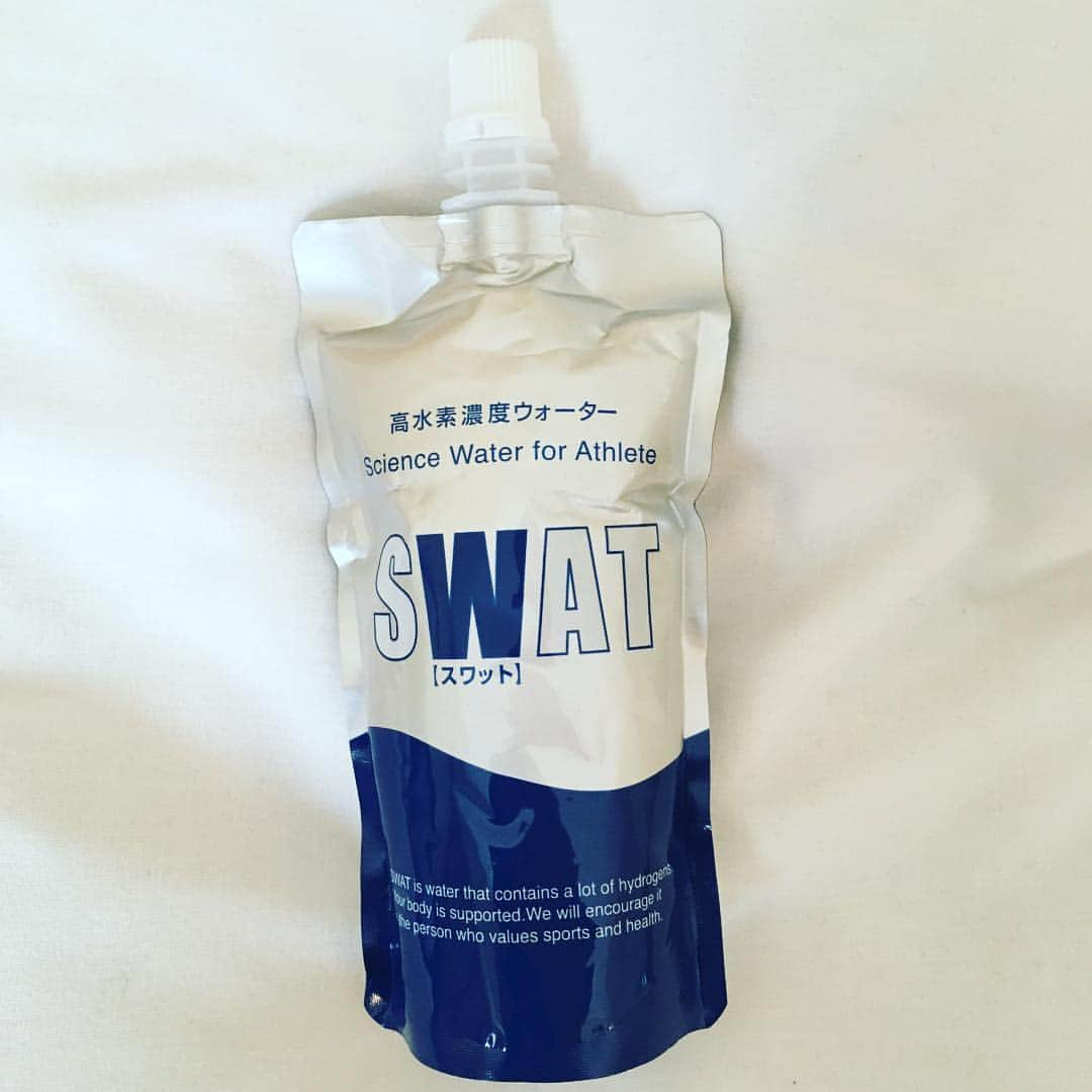 吉見一起のインスタグラム：「日々の生活に欠かせない #高水素濃度ウォーター#SWAT」