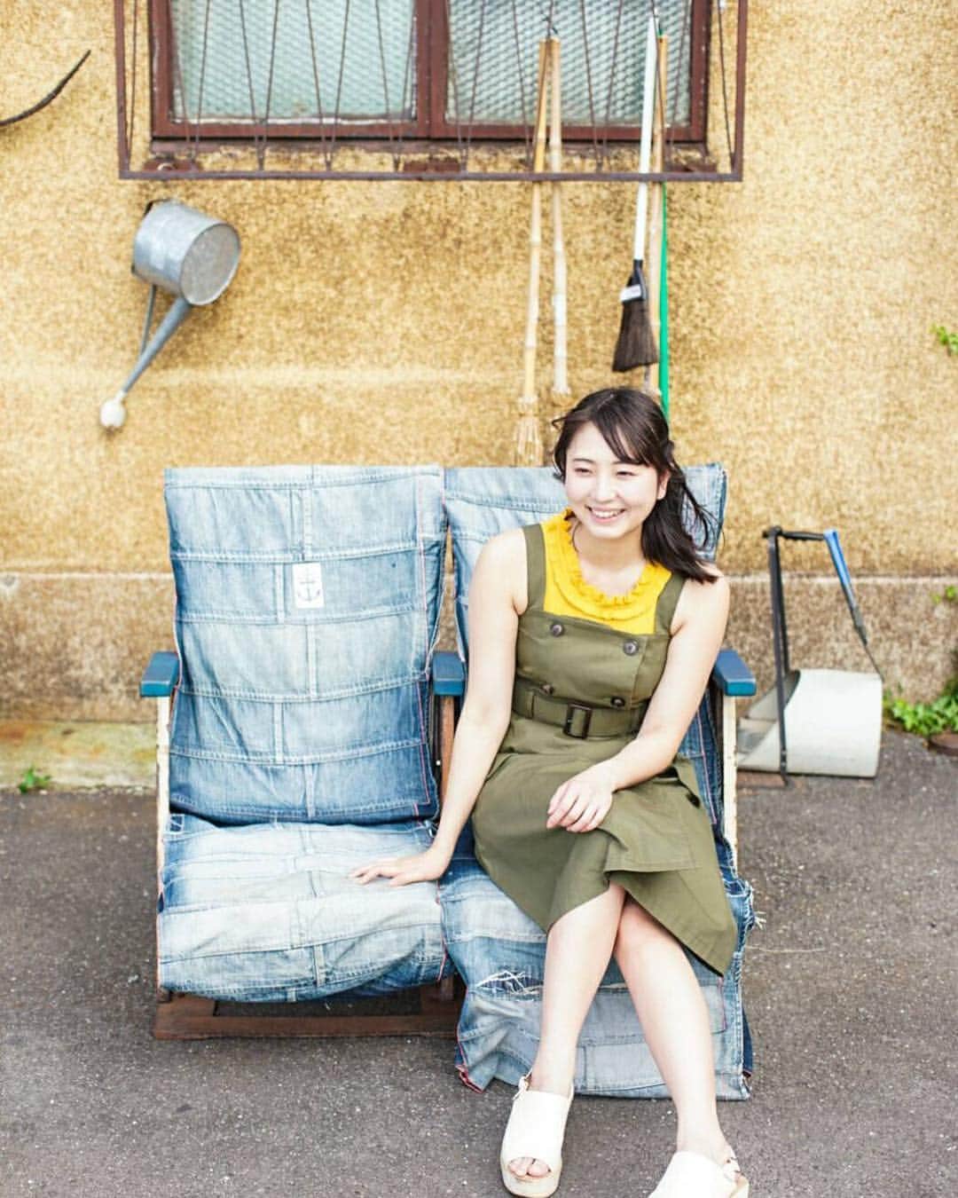 のインスタグラム：「＊ ・ ・ ・ お隣どうぞ💓  #デート #date #denim」