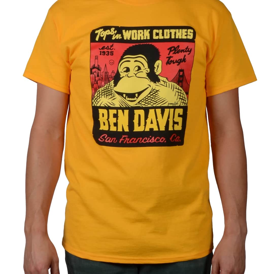 ベンデイビスのインスタグラム：「We liked it so much, we had to make a tee! @mrjeremyfish lent his hand to the design after making an awesome painting for hq. We couldn’t be happier with the results. Thank you Jeremy you are a legend! #bendavis #bendavisforpresident #sillypinkbunnies」