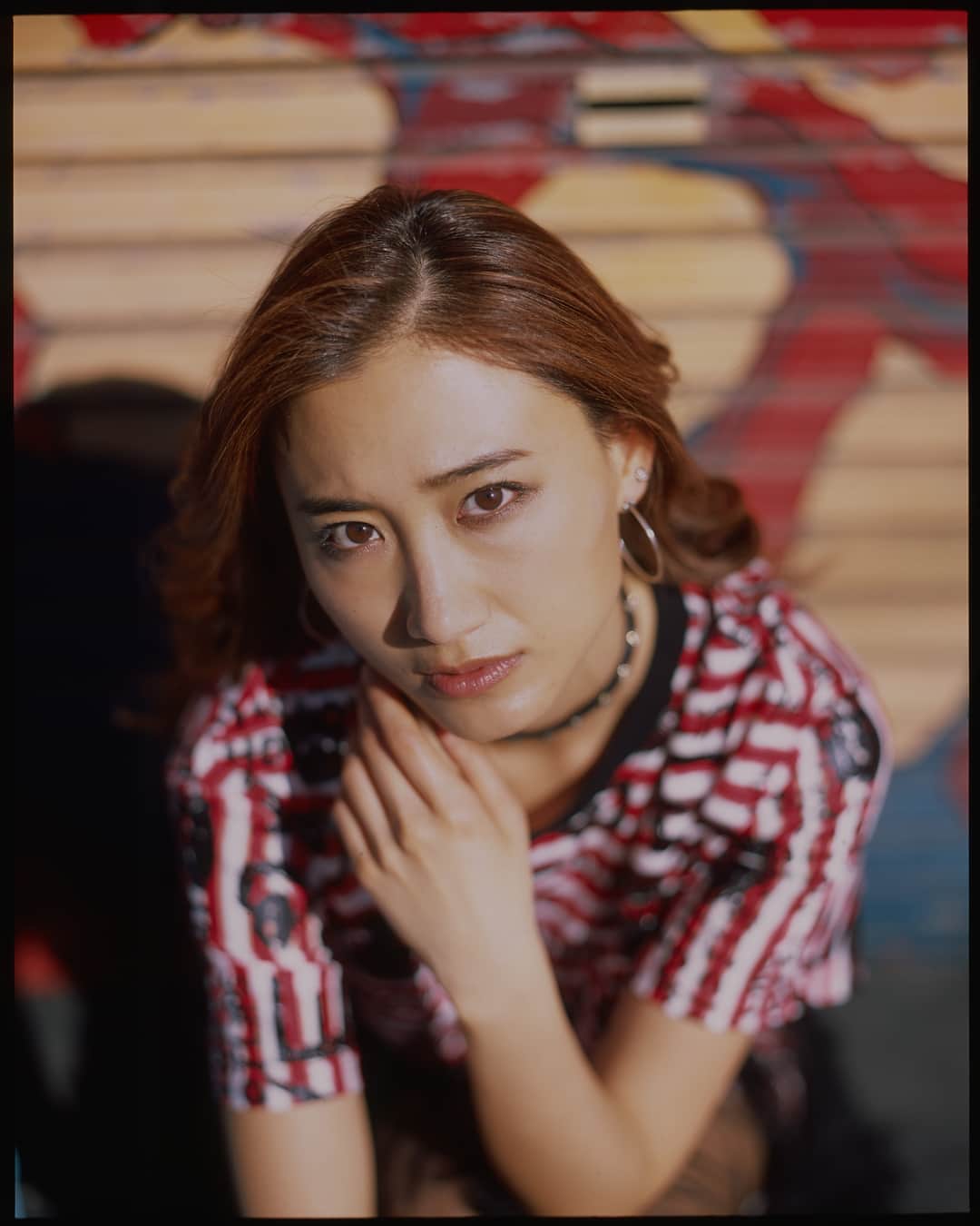 白雪のインスタグラム：「It was bright and sunny day.  眩しいくらいに晴れた日だった。  Fujifilm Provia 100📸🎞 Photo : @kageakis H&M : @kenichi_futagami」