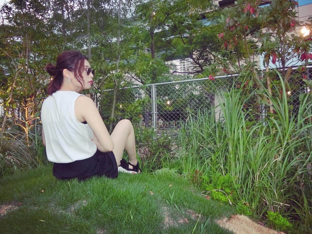 のインスタグラム：「🌱🌱🌱 . #japan #tokyo #instagood #green #me #girl #happy #time #style #summer」
