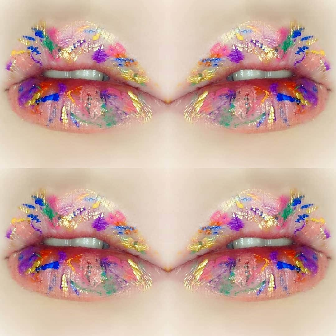 romi699667さんのインスタグラム写真 - (romi699667Instagram)「🎆 #夏メイク#リップアート#カラフル#リップメイク#lipcolor#lips #lipart #makeup#makeupart #fireworks @nyxcosmetics_jp #nyxcosmeticsjp #NYXcosmetics#MACcosmetics#makeupartist #mua#instamakeup#makeuplover#makeupaddict#colorful#cute#beauty#リップ#リップグロス#メイクアップ#ヘアメイク#カラーメイク#コスメ」7月29日 20時05分 - romi699667