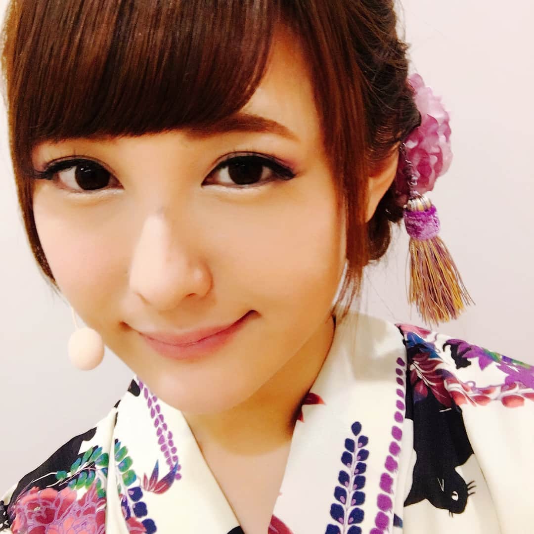 椿姫彩菜のインスタグラム：「浴衣！」