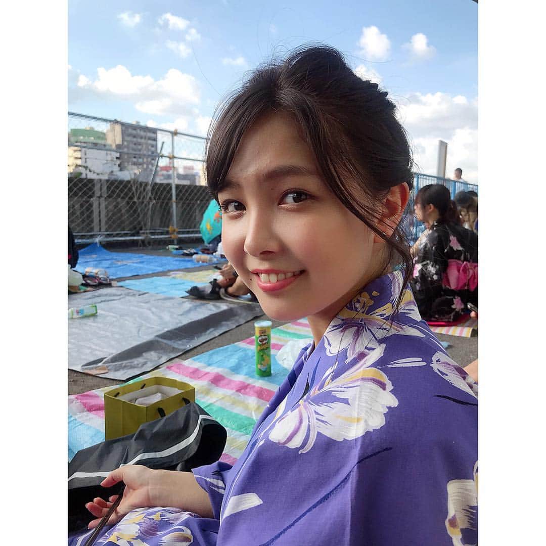 寺本莉緒さんのインスタグラム写真 - (寺本莉緒Instagram)「🎇🎇🎇 . . . #隅田川花火大会」7月29日 21時50分 - lespros_rio