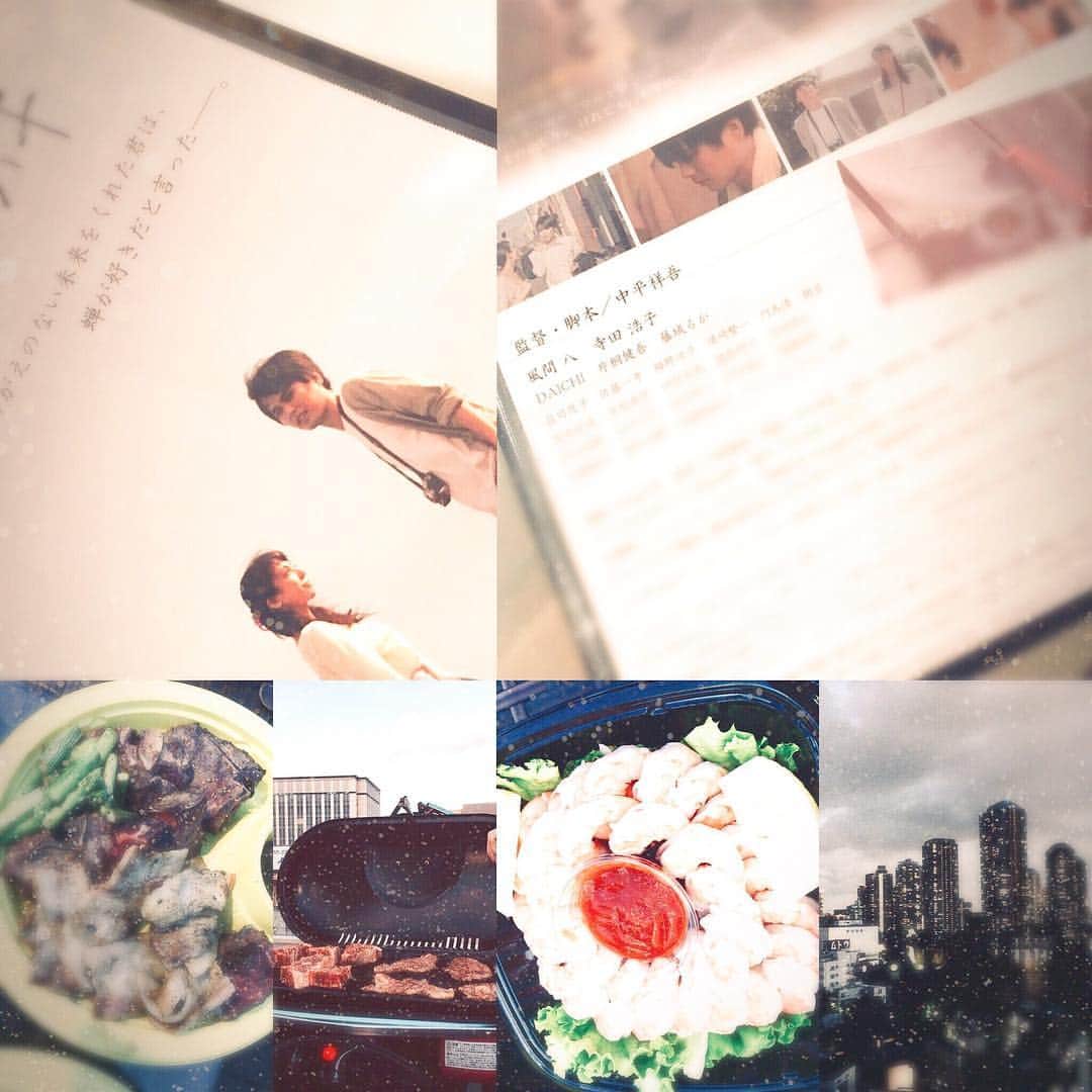 寺田浩子のインスタグラム：「試写と打ち上げ✨  #DVD #試写  #どきどき」