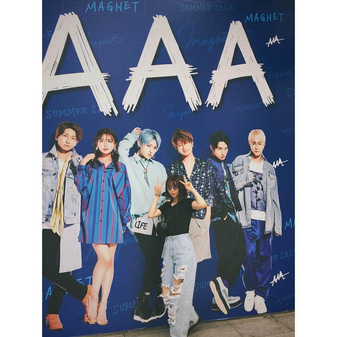 江野沢愛美さんのインスタグラム写真 - (江野沢愛美Instagram)「AAAさん発見！ #avex」7月30日 13時44分 - enosawa_manami