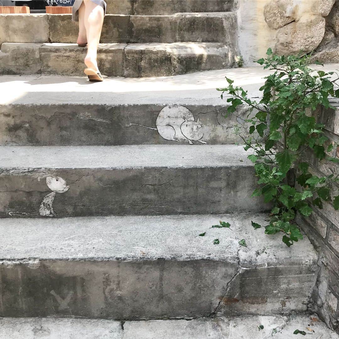 中林美和さんのインスタグラム写真 - (中林美和Instagram)「毎日溶けそうに暑い！ 古い町並みをお散歩。素敵なところがいっぱい！ . #summervacation  #korea 🇰🇷 #韓国 #三清洞 #北村韓屋村 #miwastrip」7月30日 10時50分 - miwanakabayashi