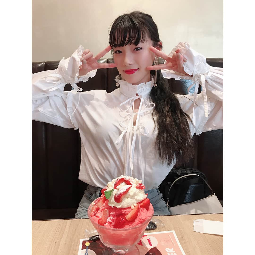 江田友莉亜さんのインスタグラム写真 - (江田友莉亜Instagram)「🍧 @max_brenner_japan」7月30日 22時08分 - edayuri_official