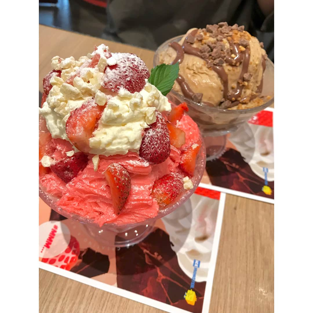 江田友莉亜さんのインスタグラム写真 - (江田友莉亜Instagram)「🍧 @max_brenner_japan」7月30日 22時08分 - edayuri_official