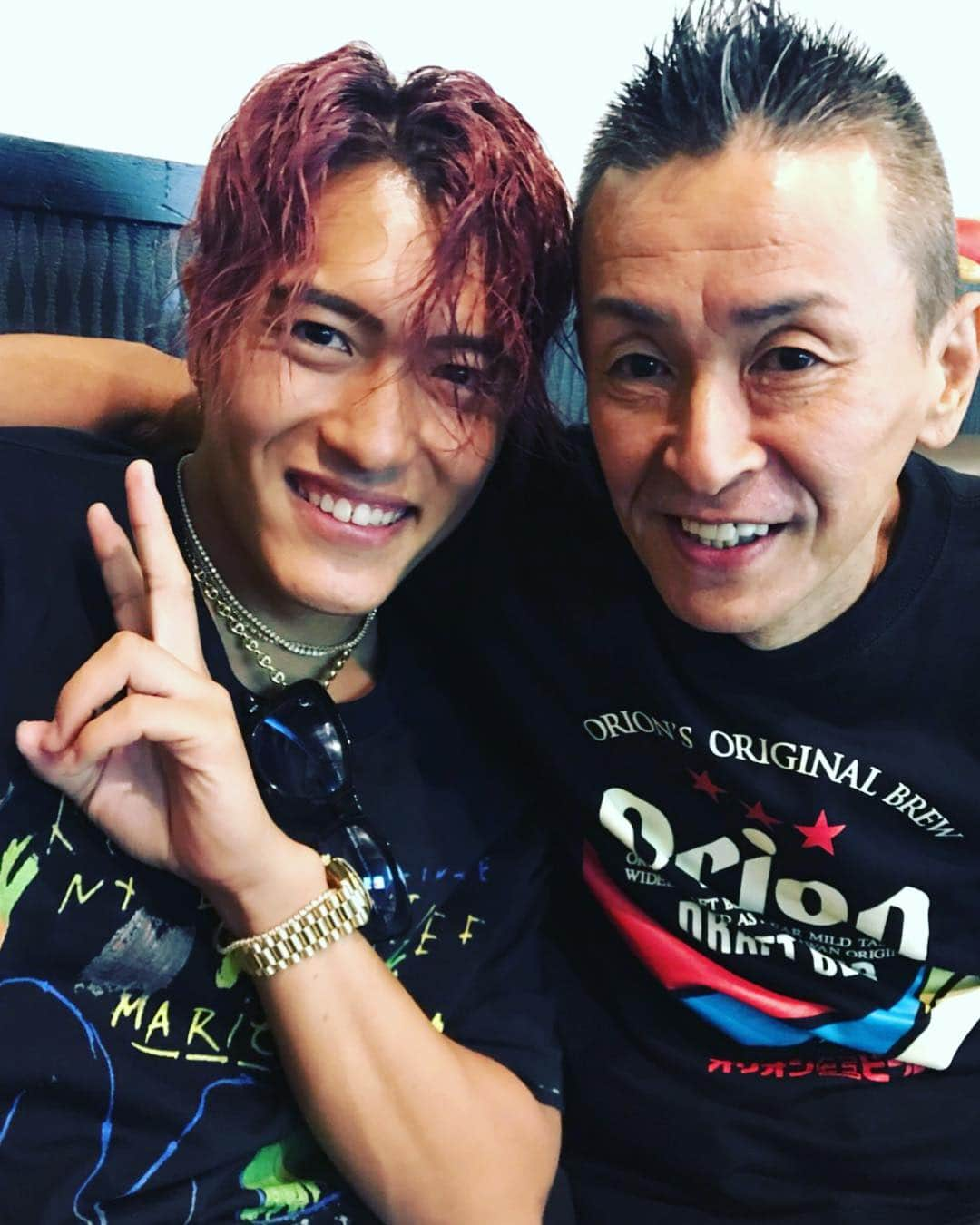 中務裕太さんのインスタグラム写真 - (中務裕太Instagram)「My master🕺 僕のPoppingの師匠 "O.G.S" "幸道場"の 幸さん‼️‼️ ダンス界の スーパーウルトラレジェンドです🤝 昔Poppingの事 あまり理解していなくて 迷いのPoppingをしていた時に 「お前なんやそれ！ もっといけるところまで いかんか〜！」 って優しく叱ってくれたのは 一生忘れません💪 僕の大好きな師匠です✨ #ダンスの事だけじゃなく #人としても #色々な事を #教えていただきました #幸道場で #DANCEDELIGHTに出て #準優勝した事は #優勝以上の #財産です #いつか #幸道場 #復活したい #師匠が #大御所中の大御所な方ばかりで #有難い環境で #ダンス習ってたなと #改めて感謝」7月30日 18時46分 - yuta_nakatsuka_official