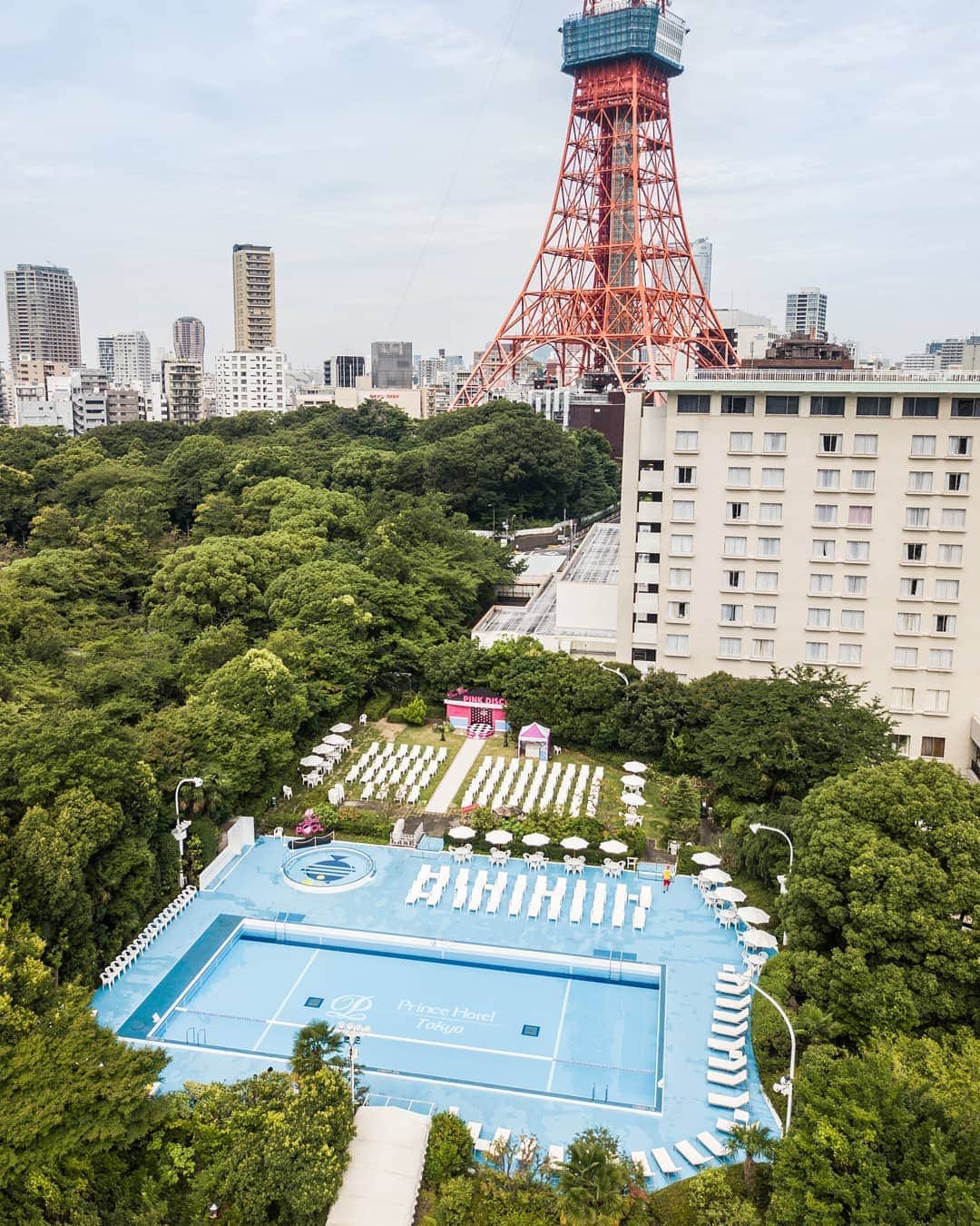 東京プリンスホテルのグルメインスタ