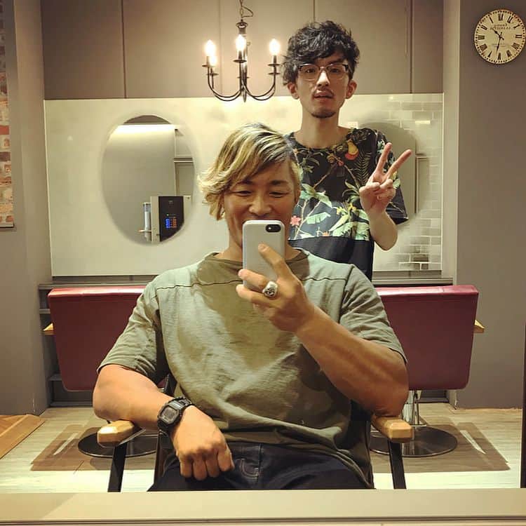 棚橋弘至さんのインスタグラム写真 - (棚橋弘至Instagram)「本日の髪型。 #hairstyle #高松 #美容室 #freedomcosette ☆」7月31日 1時14分 - hiroshi_tanahashi