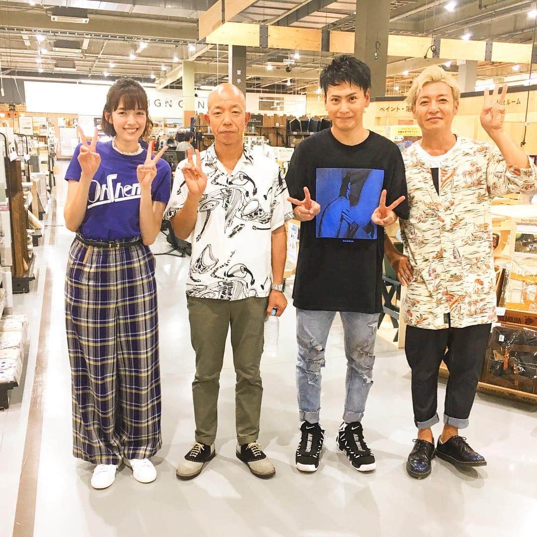 日本テレビ「ヒルナンデス！」さんのインスタグラム写真 - (日本テレビ「ヒルナンデス！」Instagram)「８月１日（水）放送 「カインズ工房でDIYするンデス！」 芸能界きってのDIY好き・山下健二郎さんとインダストリアル風DIYに挑戦！ ぜひご覧ください！ （C）日本テレビ #ヒルナンデス #つるの剛士 #山下健二郎 #DIY好き #小峠英二 #バイきんぐ #佐藤栞里」7月31日 18時20分 - hirunandesu_ntv_official