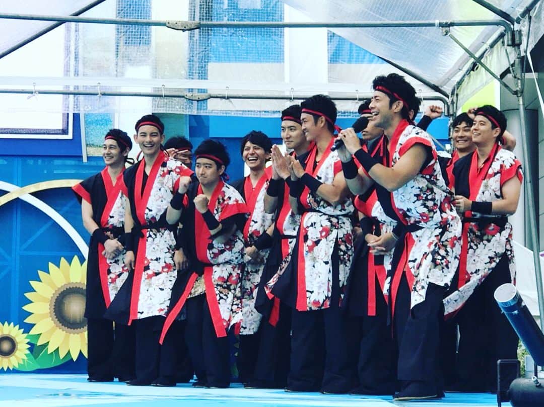 小澤陽子さんのインスタグラム写真 - (小澤陽子Instagram)「at work☻ . 『ようこそ‼︎ ワンガン夏祭り THE ODAIBA 2018』が、土曜日に開幕しました！🍉🎐🌽 . . 我らアナウンサーも、精一杯盛り上げていければと思っておりますので、みなさん是非、お台場の夏の想い出を作りに、遊びに来てください😊💖 お待ちしております！！ . .  #ワンガン夏祭り #フジテレビ女性アナウンサー は #歌と踊り を #ワンガン娘18 #フジテレビ男性アナウンサー は #筋肉と太鼓のパフォーマンス #四代目オマツリ男アナ #村田諒太 選手の光栄なパンチを受ける#谷岡アナ」7月31日 23時32分 - yoko.ozawa729