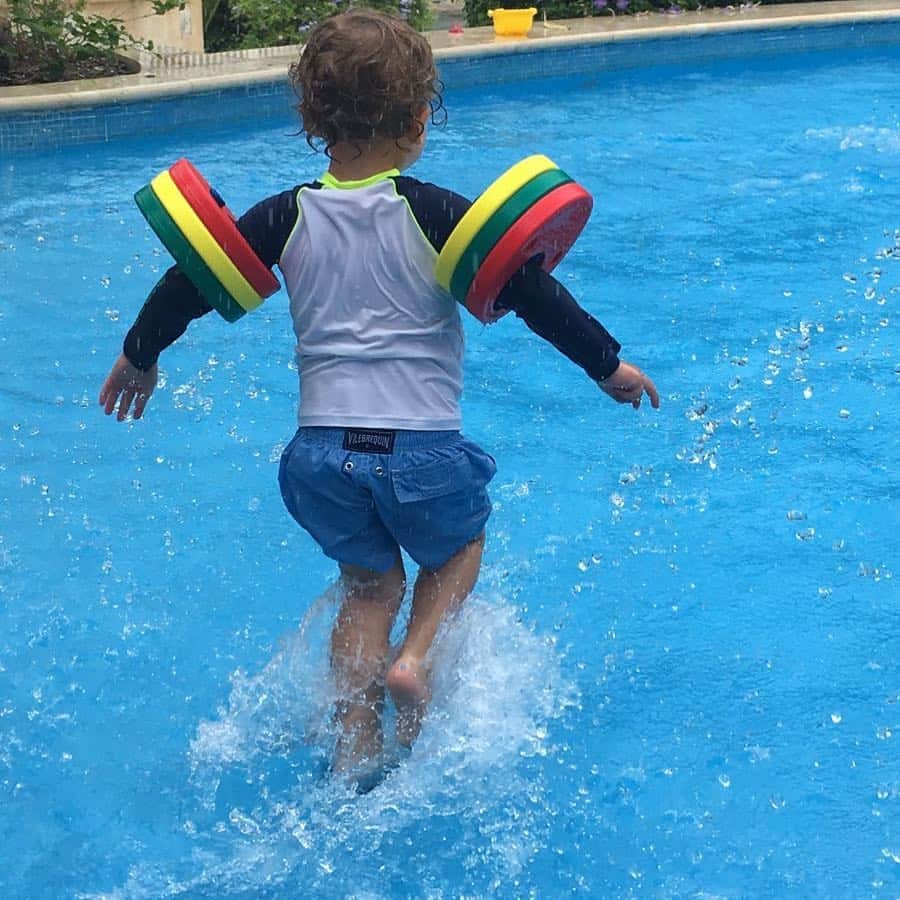 トーマス・フェルメーレンのインスタグラム：「Happy 3rd birthday my boy. What a special day we have had @pollyroseparsons」