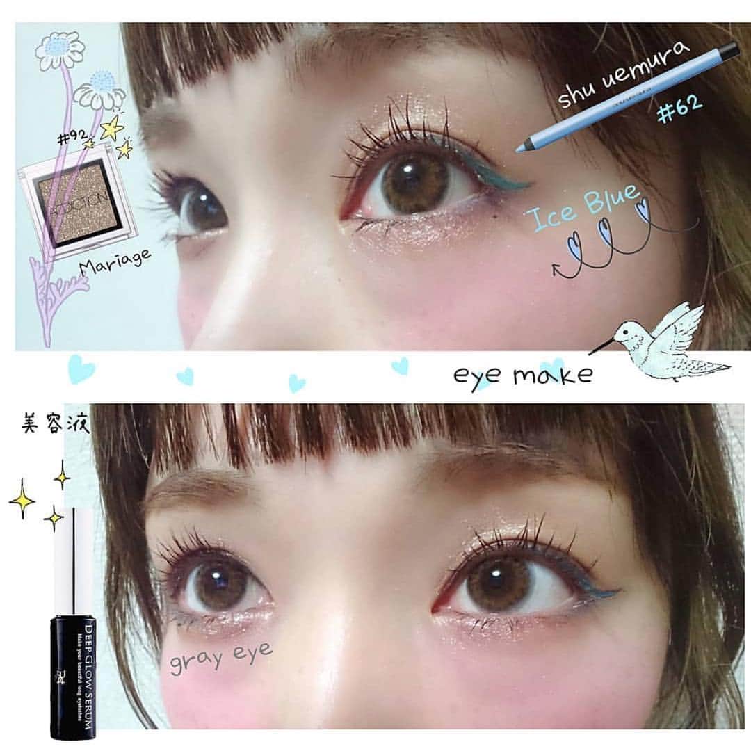 カラコン通販サイトGLAM LENSのインスタグラム
