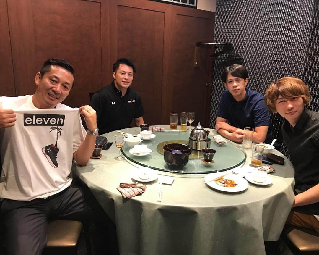 西村文男さんのインスタグラム写真 - (西村文男Instagram)「今日は食事会かねて打ち合わせを。社長ご馳走さまでした。 色々と楽しみが増えました。」8月1日 22時13分 - fumionishimura