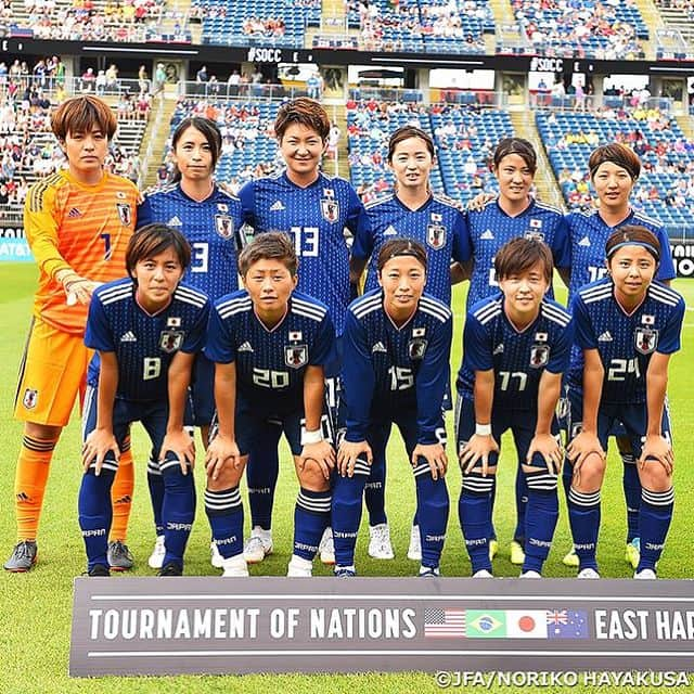 籾木結花さんのインスタグラム写真 - (籾木結花Instagram)「Last game of #ToN2018 ! Japan 🇯🇵 vs Australia 🇦🇺 #nadeshiko #なでしこジャパン」8月2日 10時11分 - nicole10_official