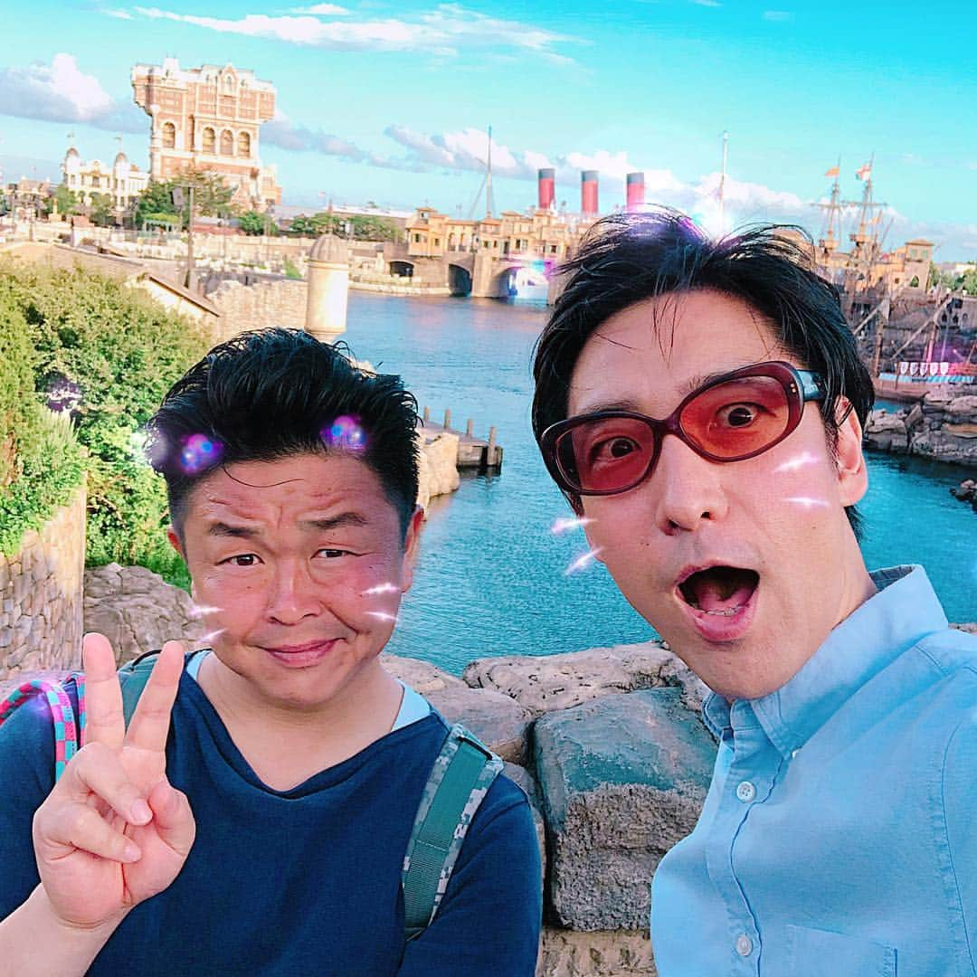 小宮山雄飛さんのインスタグラム写真 - (小宮山雄飛Instagram)「男おふたりディズニー！ #おひとりディズニー からの #おふたりディズニー」7月9日 17時55分 - yuhikomiyama