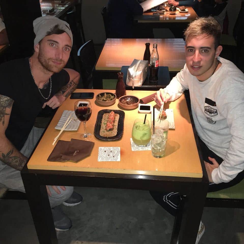 フェルナンド・アモレビエタのインスタグラム：「Con mi amigo @franco.lauria」
