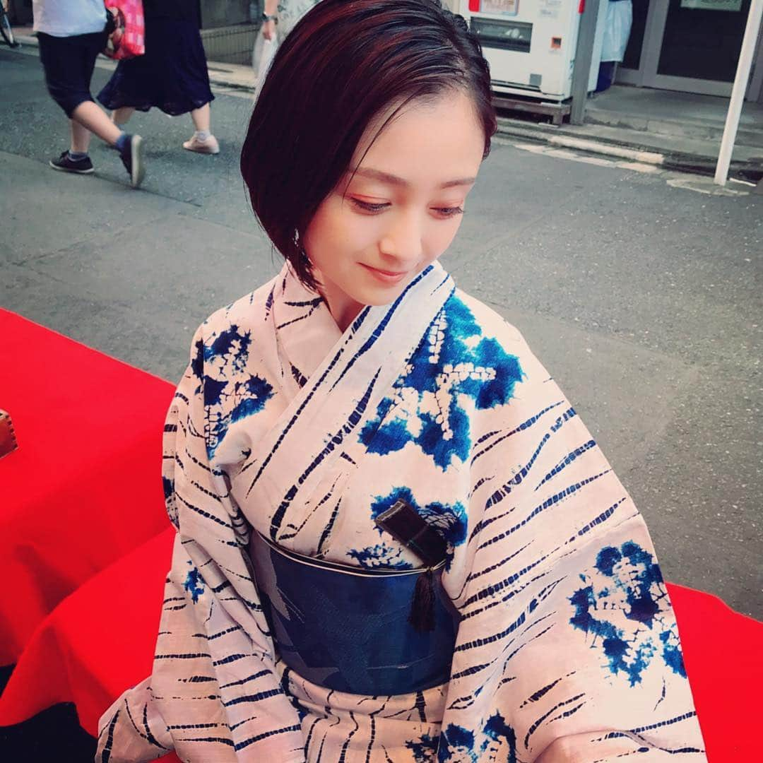 安達祐実さんのインスタグラム写真 - (安達祐実Instagram)「💙💙💙 #ほおずき市」7月10日 19時29分 - _yumi_adachi