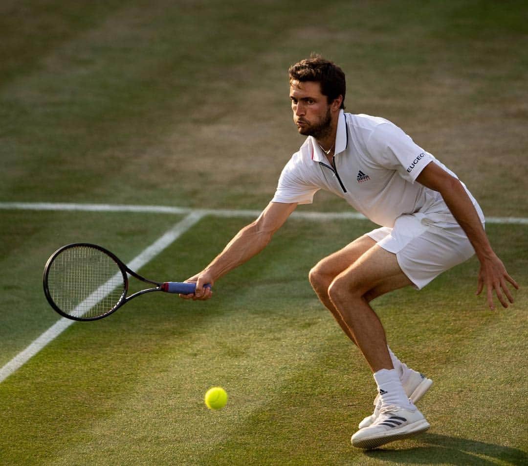 ジル・シモンのインスタグラム：「#GillesSimon #Simon #Wimbledon #Wimbledon2018」