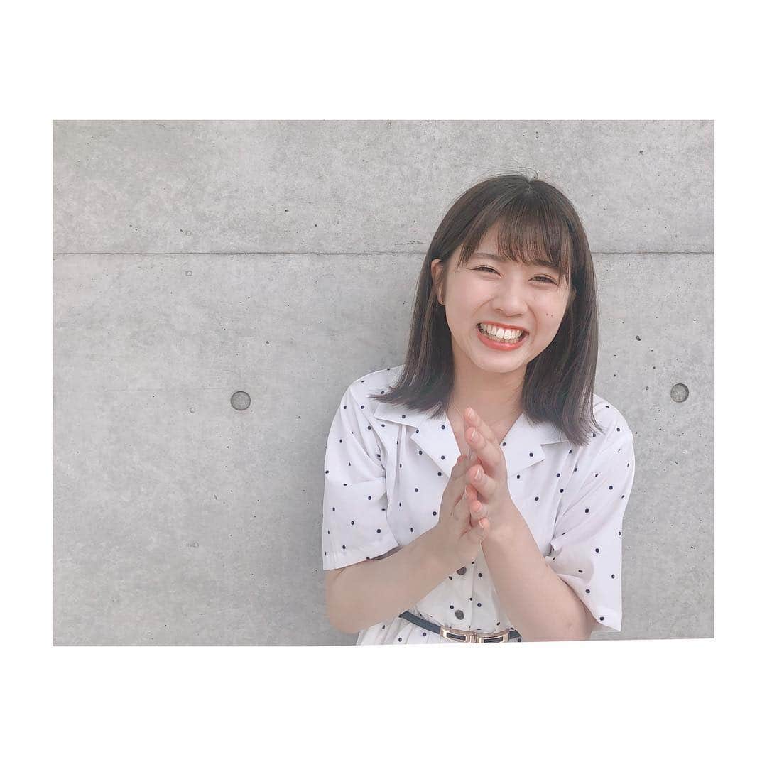清水麻璃亜のインスタグラム：「* めちゃくちゃ笑ってる。笑笑 しわくしゃだけど良い写真。 #笑う時に手叩くのなんでだろ」