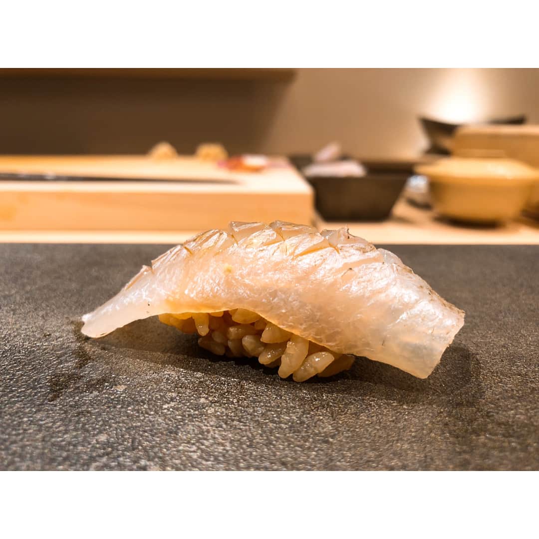 Tomoyaさんのインスタグラム写真 - (TomoyaInstagram)「はっこく🍣 感動しました。 大将ありがとうございました☺︎ @hiro.sato.sushi  #寿司充電 #🍣 #寄り添いすぎた #嫁感」7月12日 18時24分 - tomo_10969