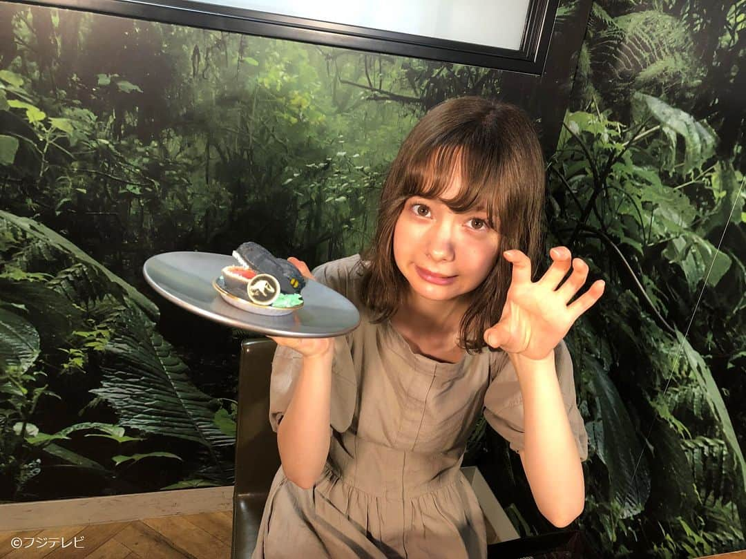 フジテレビ「めざましテレビ」さんのインスタグラム写真 - (フジテレビ「めざましテレビ」Instagram)「１３日(金)のめざましテレビ🦕イマドキはリアルすぎる“恐竜”カフェを柴田あやなちゃんが紹介するよ(6:45) #めざましテレビ  #イマドキ  #柴田あやな」7月12日 20時20分 - mezamashi.tv